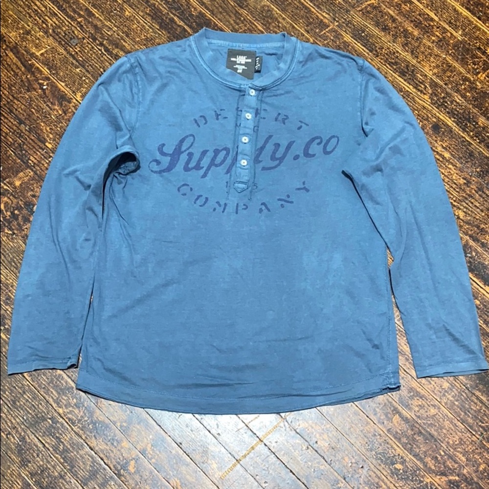 H&M Regular Fit Collarless Shirt